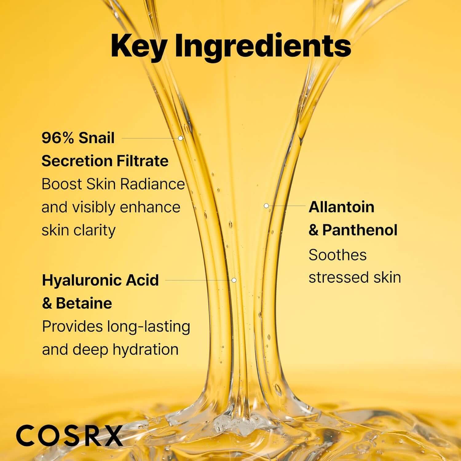 Snail Mucin Essence 96,3% — Reparación e Hidratación Coreana (COSRX)