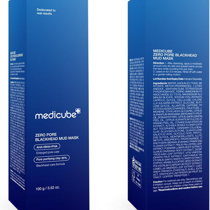 Medicube Zero Pore Blackhead Mud Facial Mask