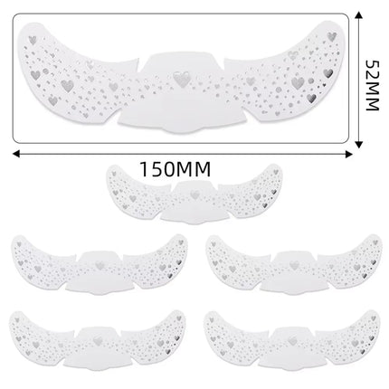 6Pcs Hot Stamping Freckles Makeup Patches Metallic Radiation Golden Silver Fake Freckles Temporary Tattoo Stickers Face Makeup