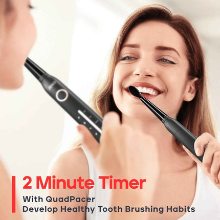 SEAGO SG 958 Electric Toothbrush con 10 Cabezales