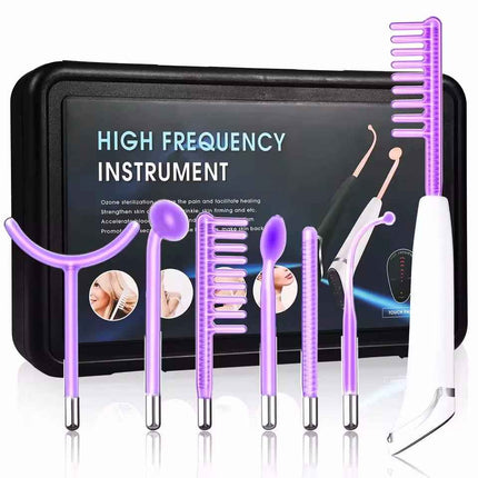 Varita Facial Alta Frecuencia con 6 Electrodos