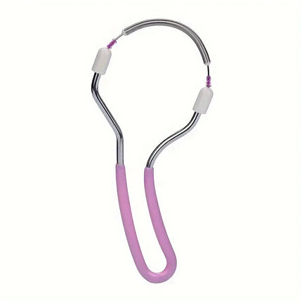 1Pcfacial Epilator for Women, Remove Unwanted Hair on Upper Lip, Chin, Face, Portable Handheld Spring Roller Epilator for Smooth