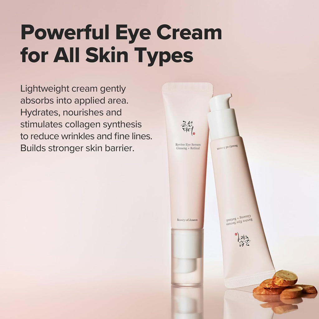 Dúo Ginseng Coreano — Sérum de Ojos + Tónico Facial Revitalizante