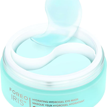 FOREO IRIS Parches Ojos Com Colageno - Contorno De Ojos Antiojeras - Vitamina B, Vitamina C Y Vitamina E - Retinol - Antiojeras Mujer - Hidratante - Vegano - 60 Parches Ojos Bolsas Y Ojeras