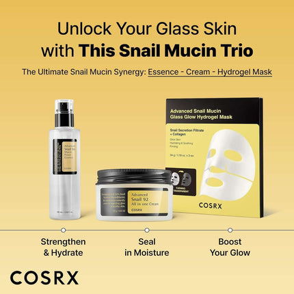 Snail Mucin Essence 96,3% — Reparación e Hidratación Coreana (COSRX)