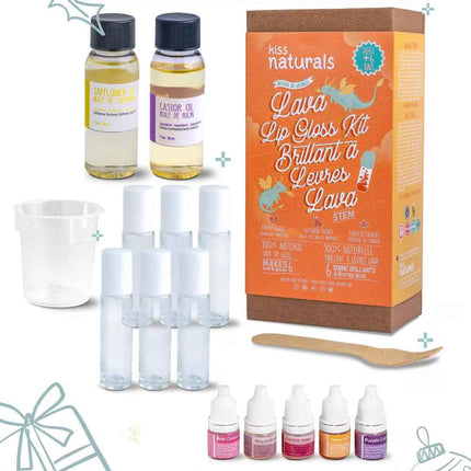 Kit DIY de Brillo Labial para Crear 6 Glosses