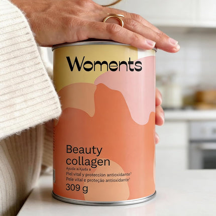Beauty Collagen | Colágeno Marino, Vitaminas, Ácido Hialurónico, Coenzima Q10 | Piel Y Cabello | Belleza | Menopausia | 309G | Sabor Frutos Del Bosque | 30 Días