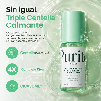 Sérum Centella Sin Perfume Para Piel Sensible, 60 Ml