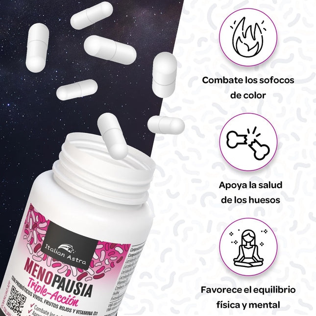 Provamp™ Menopausia - Sofocos Y Sudoración Nocturna - 60 Cápsulas