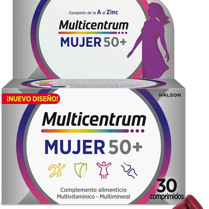 Multivitamínico Multicentrum Mujer 50 30 Comprimidos