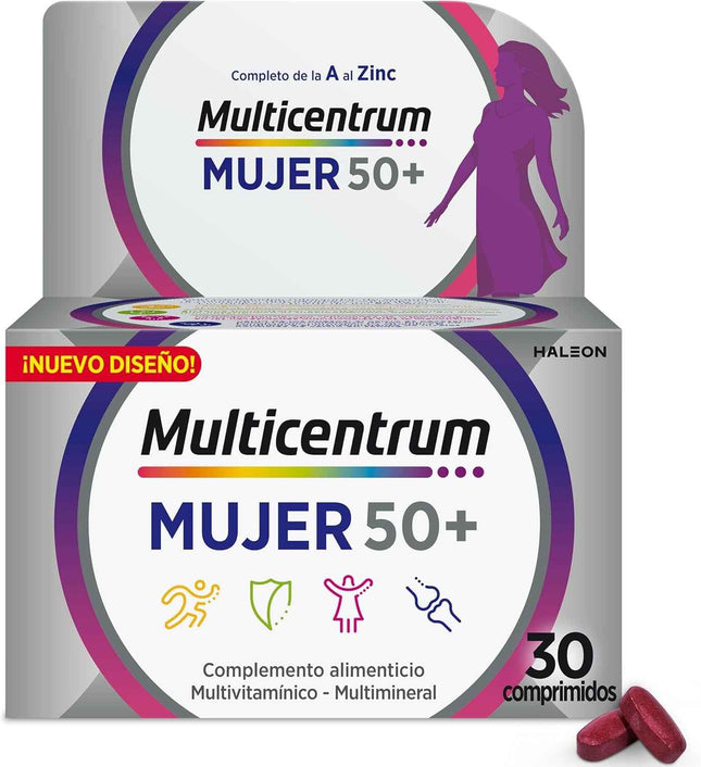 Multivitamínico Multicentrum Mujer 50 30 Comprimidos