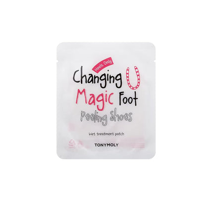 Changing U Magic Foot Peel - Removes Calluses, Cracked Heels, 1Pk