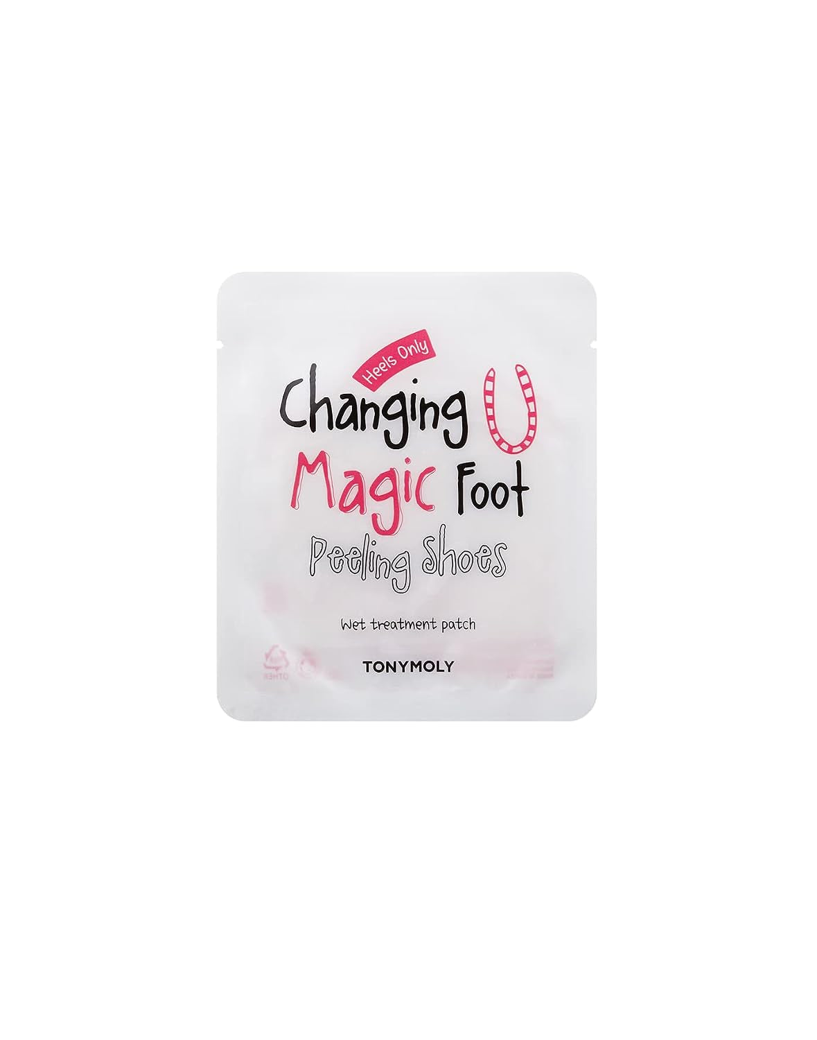 Changing U Magic Foot Peel - Removes Calluses, Cracked Heels, 1Pk