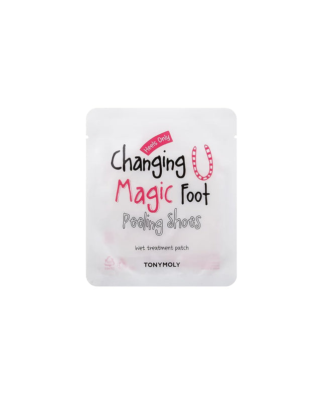 Changing U Magic Foot Peel - Removes Calluses, Cracked Heels, 1Pk