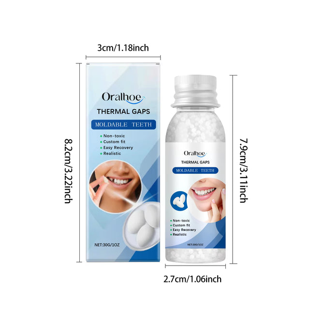 Resin Tooth Repair Glue Shapeable Teeth Gaps Filling Solid Glue Temporary Tooth Repair Safe DIY Emergency Dental Care Supplies