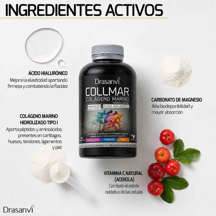 Collmar Colágeno Marino con Magnesio Drasanvi