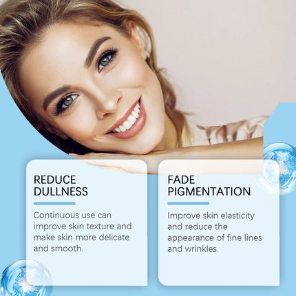 Blue Copper Peptide Serum anti Wrinkle Shrink Pores Skin Care Rejuvenation Hyaluronic Acid Brightening Spot Moisturizing Serum