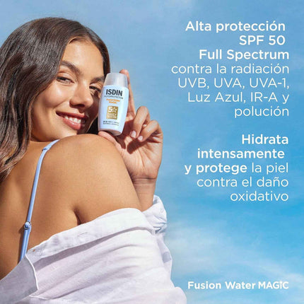 ISDIN Fusion Water MAGIC SPF50 Protector Solar Facial 50 ml