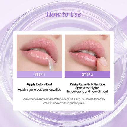 Lip Sleeping Mask Vegano — Purple Collagen (TOCOBO)