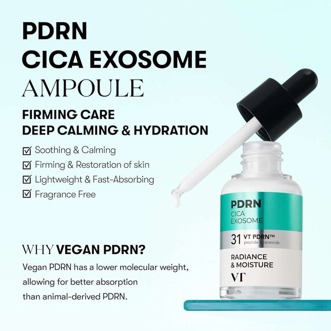 Ampolla Exosome + PDRN + Cica — Firmeza y Restauración (VT Cosmetics)