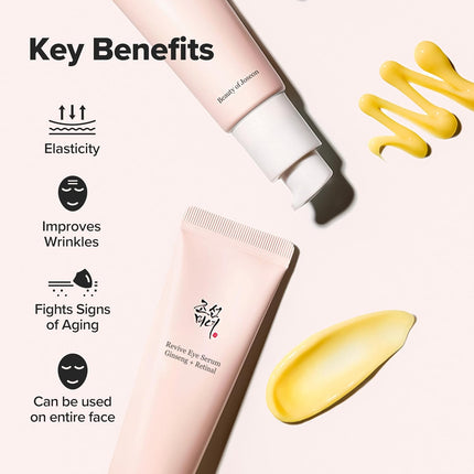 Dúo Ginseng Coreano — Sérum de Ojos + Tónico Facial Revitalizante
