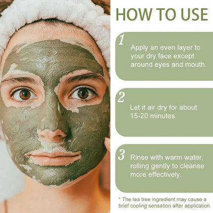Volcanic Mud Facial Mask Limpieza e Hidratacion