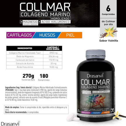 Collmar Colágeno Marino con Magnesio Drasanvi