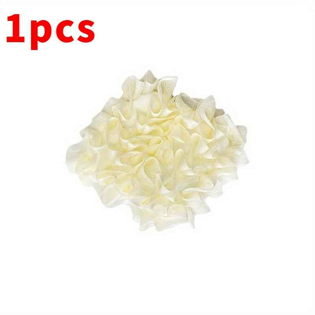 Loofah Sponge Bath Ball 2 en 1 con Dispensador