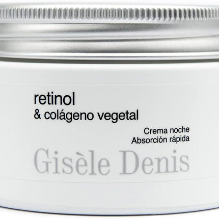 GISÈLE DENIS - Crema Facial Retinol Y Colágeno Vegetal 50 Ml, Crema Aclarante, Regenerante, Reparadora Y Emoliente, Aporta Luminosidad, Crema Antiarrugas Y Antimanchas, Rápida Absorción