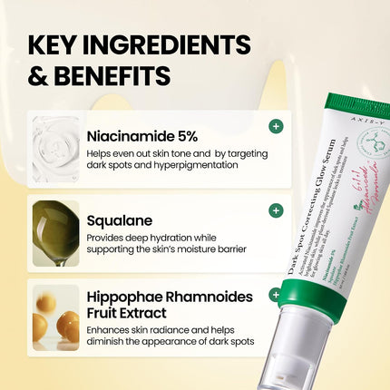 Suero Iluminador Corrector De Manchas Oscuras Eliminador De Manchas Oscuras Con 5% De Niacinamida Para El Rostro. Cuidado De La Piel Vegano Coreano. 50 Ml.