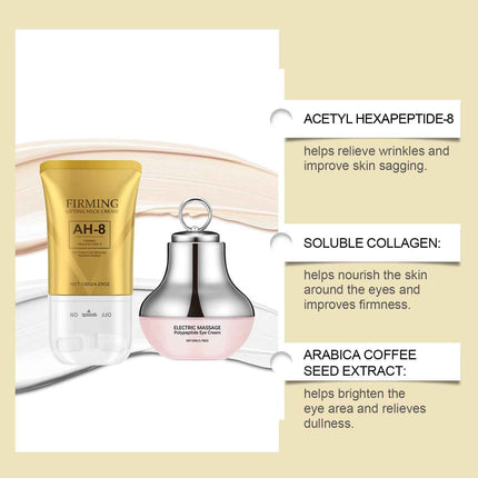 Neck Eye Care Set Electric con Masajeador 50g+120g