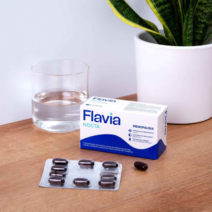 Flavia Nocta Menopausia y Sueño 30 Cápsulas