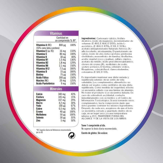 Multivitamínico Multicentrum Mujer 50 30 Comprimidos