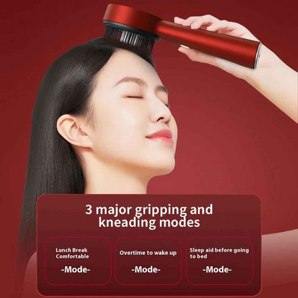 Red Light Scalp Massage Comb con Vibracion y Dispensador