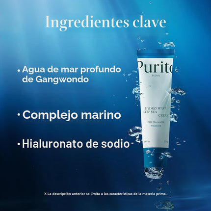 Deep Sea Crema Facial Para Piel Sensible, 50 Ml