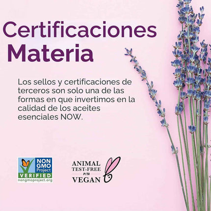 Aceite Esencial Lavanda y Árbol de Té NOW 30 ml