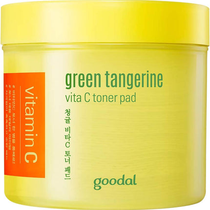 Almohadillas De Tóner Verde De Vitamina C Con Efecto '5 En 1' | Exfolia, Tonifica, Ilumina, Hidrata Y Desintoxica La Piel Sensible (70 Almohadillas)