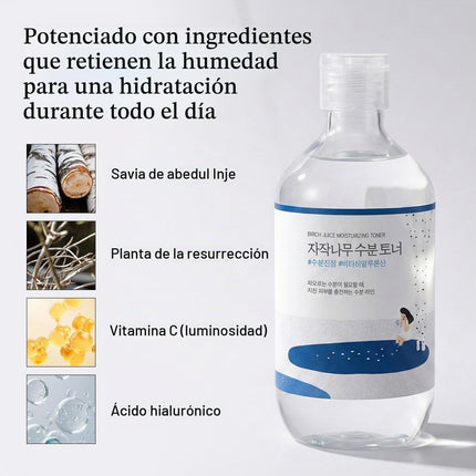 ROUND LAB Birch Juice Moisturizing Toner (300 Ml)