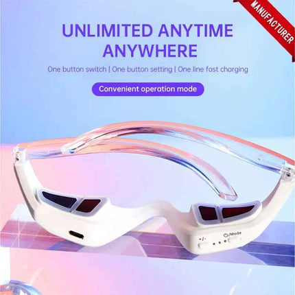 EMS Red Light Eye Massager 3D con 3 Niveles de Intensidad