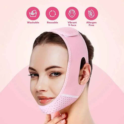 V Line Face Shaping Strap Banda de Lifting Facial
