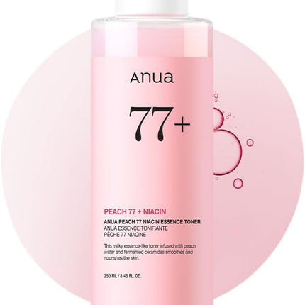 Kit Rutina Glass Skin - Tónico Anua Peach 77