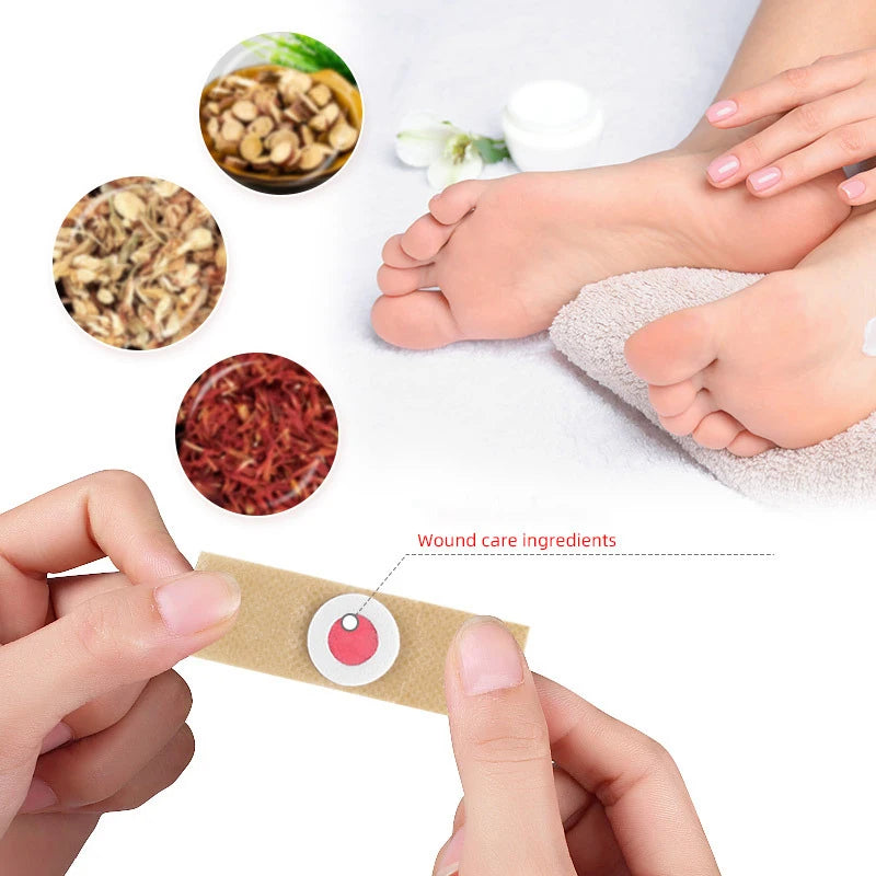 6PCS Foot Care Sticker Patch Removal Pads Curative Patches Calluses Remove Callosity Detox Summer Foot Care Tools