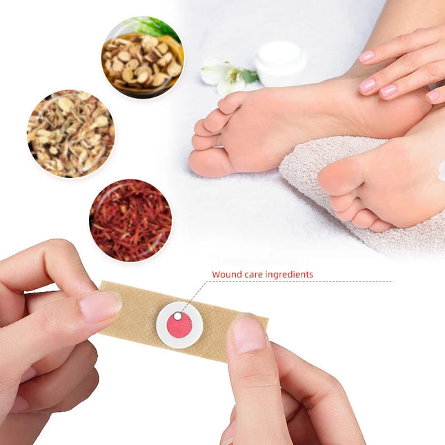 6PCS Foot Care Sticker Patch Removal Pads Curative Patches Calluses Remove Callosity Detox Summer Foot Care Tools