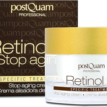 Postquam Retinol C | Crema Antirughe Con Retinolo E Vitamina C - Crema Antietà per Donne - 50Ml