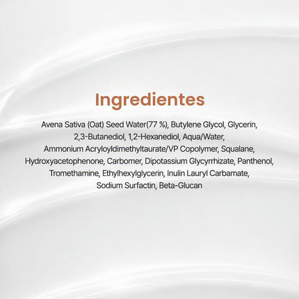 Gel Crema Calmante De Avena Para Piel Sensible, 100 Ml