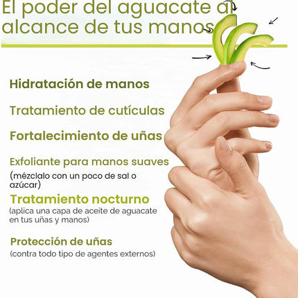 Aceite de Aguacate Puro Prensado en Frío 100 ml