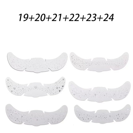 6Pcs Hot Stamping Freckles Makeup Patches Metallic Radiation Golden Silver Fake Freckles Temporary Tattoo Stickers Face Makeup