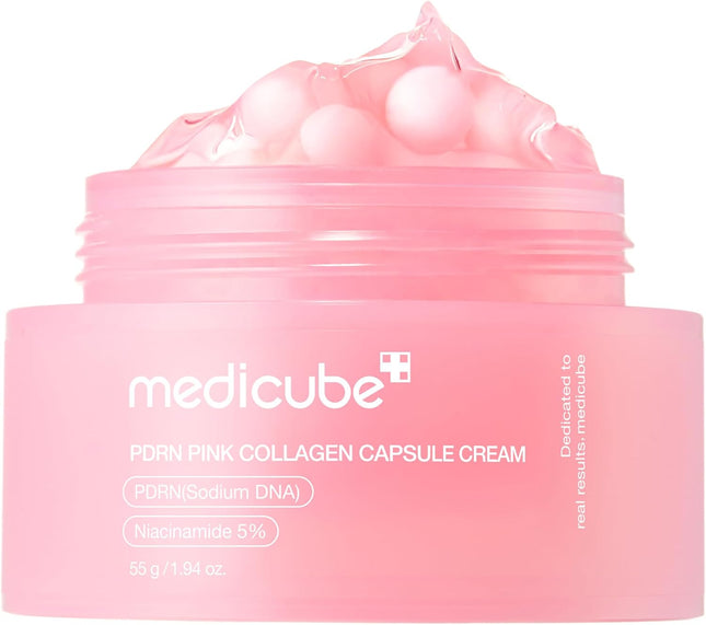 Medicube Capsule Cream with Salmon DNA PDRN Pink Collagen