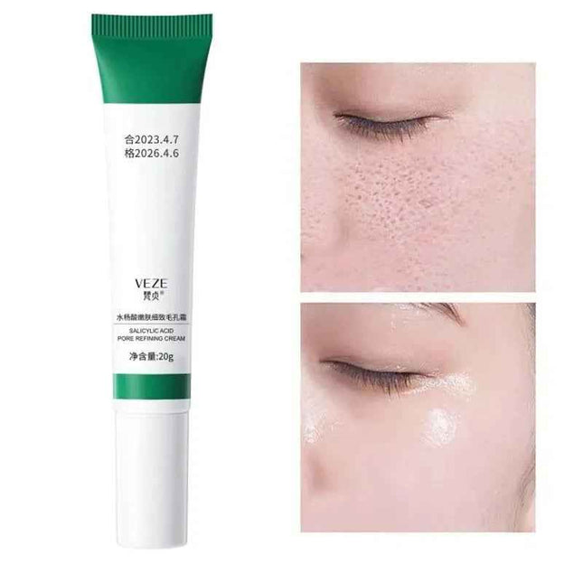 Crema Facial Ácido Salicílico para Poros y Grasa
