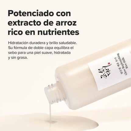 Beauty of Joseon Tónico Facial Hidratante Y Revitalizante Con Arroz Para Pieles Mixtas Y Grasas, Cuidado Coreano Hidratante Y Equilibrado, 150 Ml (5,07 Fl Oz)